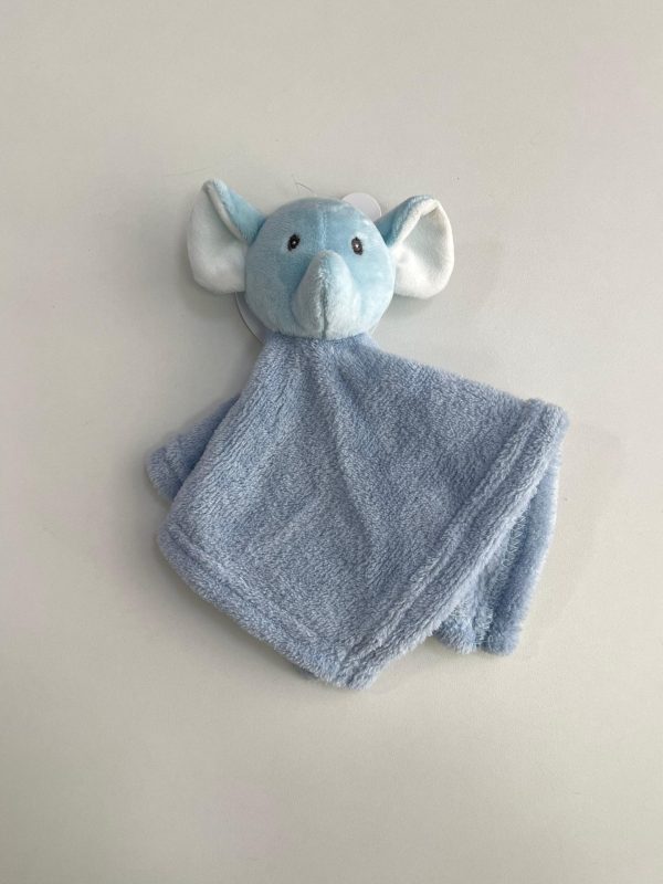Naninha Microfibra Elefante Azul