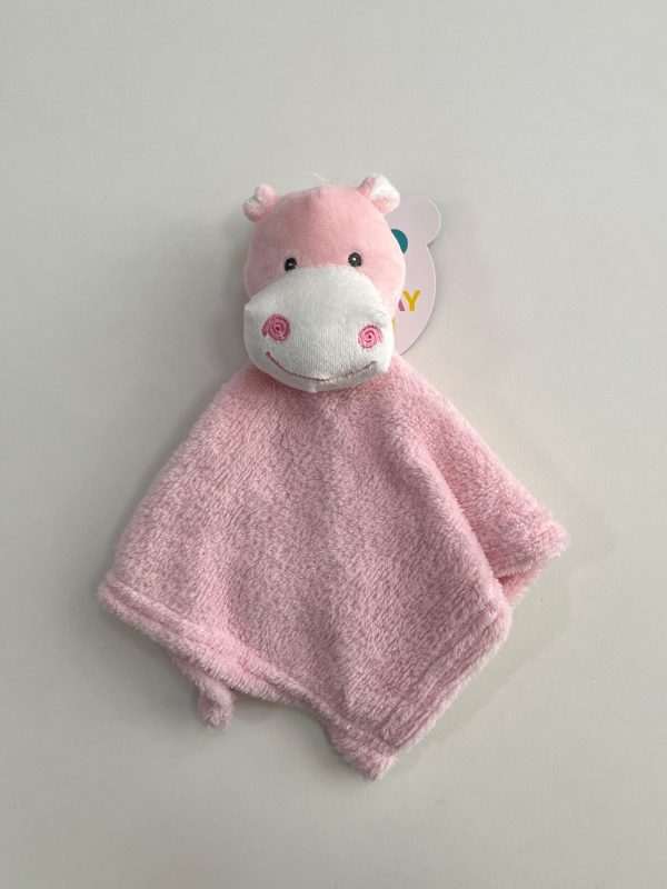 Naninha Microfibra Hipopótamo Rosa