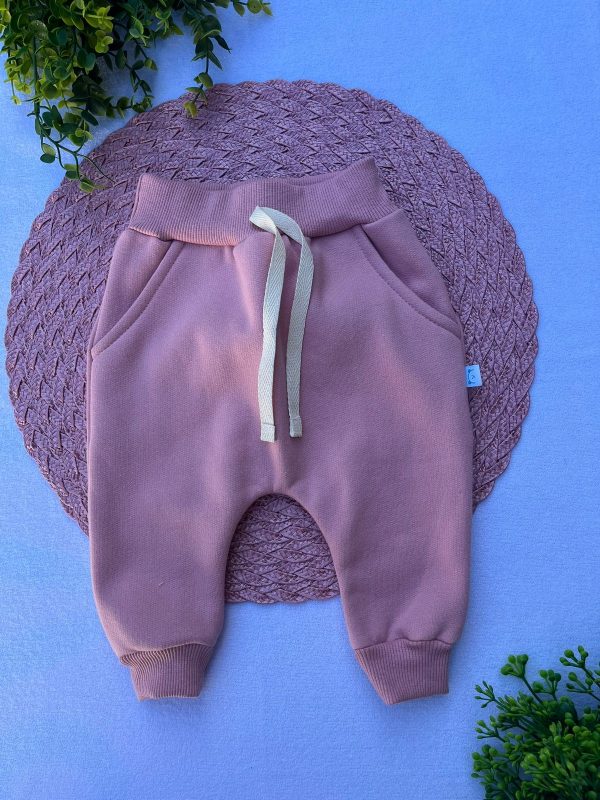 Calça de Moletom Avulso - Rosa
