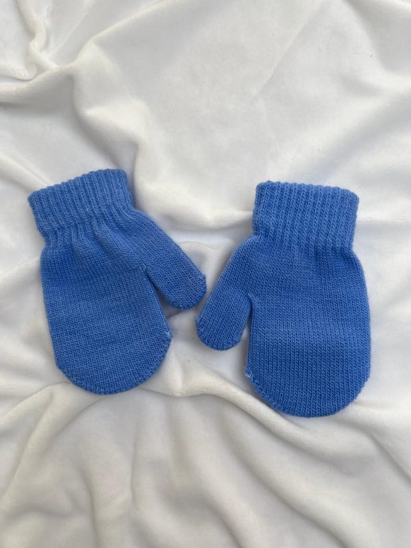 Par de Luva para Bebê - Azul