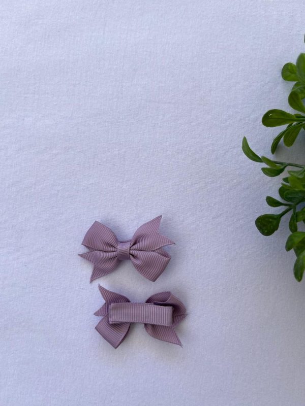 Par de Laco de Cabelo  Gorgurao PP - Lilas