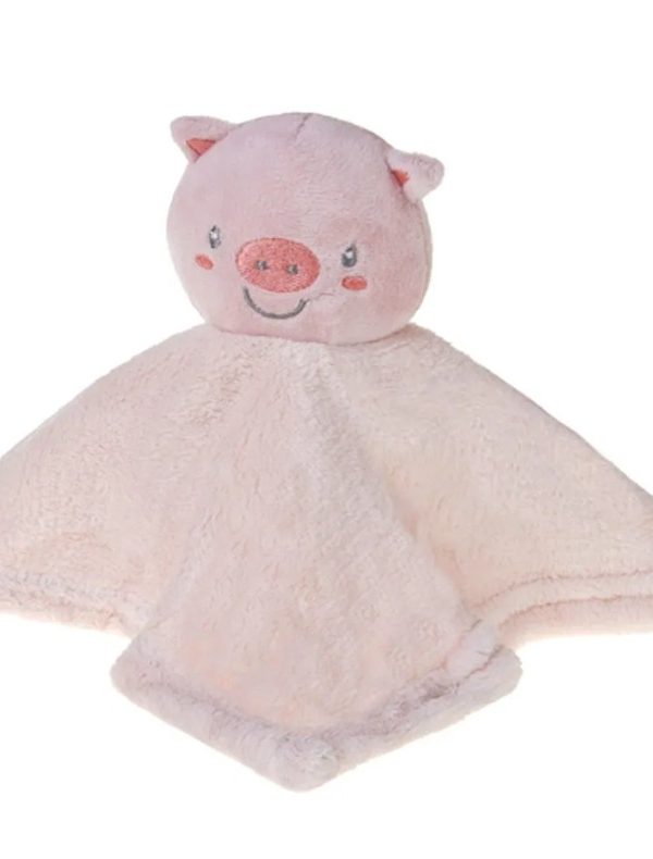Naninha Microfibra Porquinho Rosa