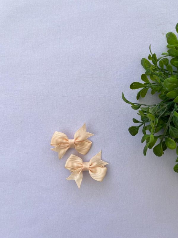 Par de Laco de Cabelo  Gorgurao PP - Salmao