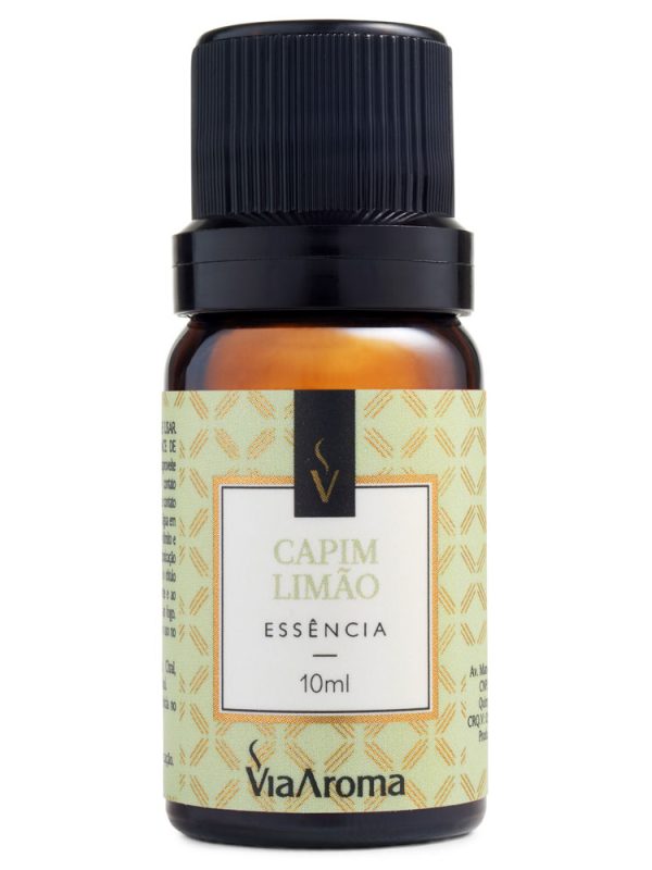 Essência Via Aroma 10ML Capim Limão