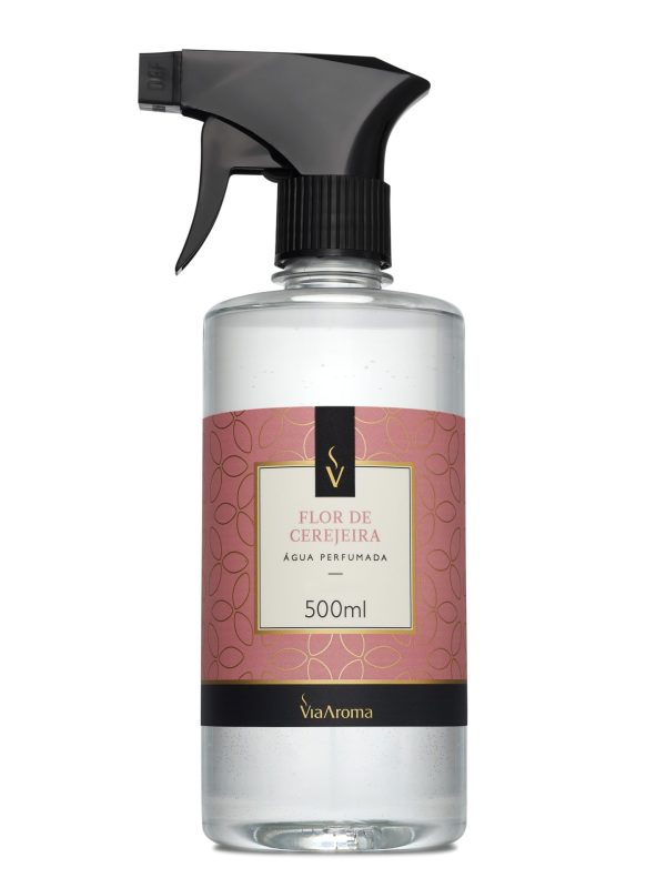 Água Perfumada Flor de Cerejeira Via Aroma - 500ml